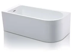 Shower & Design Hoekbad-Hoekbad - 240L - 170 X 75 X 58 Cm - Linkse Hoek - Anika