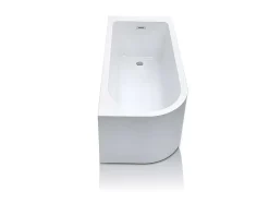 Shower & Design Hoekbad-Hoekbad - 240L - 170 X 75 X 58 Cm - Rechtse Hoek - Anika