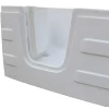Shower & Design Hoekbad-Hoekbad Met Deurtje Servee - 235L - 170 X 76 X 62 Cm - Hoek Links