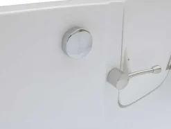 Shower & Design Hoekbad-Hoekbad Met Deurtje Servee - 235L - 170 X 76 X 62 Cm - Hoek Links