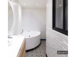Shower & Design Massagebad-Hoekbadkuip Agyness - 263L - 135 X 135 X H57 Cm