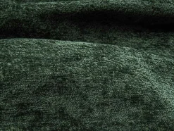 Vente-unique Fluweel / Suede-Hoekbank Met Hoek Links Van Beige Velours Met Textuur Talmine