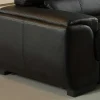 LINEA SOFA Leren Zitbank-Hoekbank Van Leer Metropolitan Ii - Zwart - Hoek Rechts