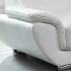 LINEA SOFA Leren Zitbank-Hoekbank Van Leer Nahia - Wit - Hoek Rechts