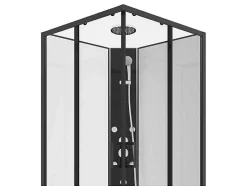 Shower & Design Douchecabine-Hoekdouchecabine Met Massagefunctie - L80 X B80 X H225 Cm - Kivora
