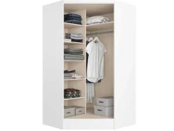 Vente-unique Kindermeubel-Hoekkast Met 2 Deuren - L101 Cm - Wit - Aurali