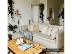 Vente-unique Hoekbank-Hoekslaapbank Teodora Van Pascal Morabito - Ribfluweel - Beige - Hoek Links