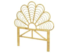 Vente-unique Kindermeubel-Hoofdbord 110 Cm - Rotan - Naturel - Flosia