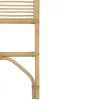 Vente-unique Hoofdeinde En Brugkast-Hoofdeinde Van 160 Cm - Rotan - Naturel - Loneva