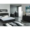OZAIA Woonkamertapijt-Hoogpolig Tapijt Ecume - Hand Getuft - Zwart En Wit - 160 X 230 Cm