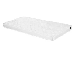 Vente-unique Kinderbed Hoogslaper-Hoogslaper 90 X 190 Cm - Grenen - Wit + Matras - Tarzia