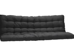 Vente-unique Kinderbed Hoogslaper-Hoogslaper 90 X 190 Cm - Met Uitklapbare Bank - Metaal - Zilver + Zwart Futon - Modulo V