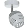 EPIKASA Plafondlamp-Hypnos Plafondlamp, Chroom, Wit, 14,5X8X12 Cm,