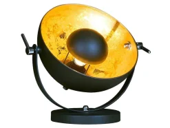 OZAIA Lamp-Industriele Lamp Movie - H37 Cm - Tweekleurig Goud En Zwart Van Het Merk Inside Art