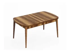 Homemania Eettafel-Irmak Tafel, Walnoot, 178X80X72 Cm, Epikasa