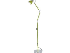 EPIKASA Staande Lamp-Jerona Vloerlamp, Groen, Chroom, 27,5X27,5X180 Cm,