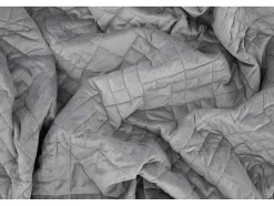 Vente-unique Beddengoed-Jilly Sprei 260X260Cm Grijs.