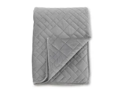 Vente-unique Beddengoed-Jilly Sprei 260X260Cm Grijs.