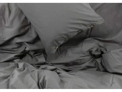 Vente-unique Beddengoed-Joar Bedset 1 Set 200X150Cm Bruin.