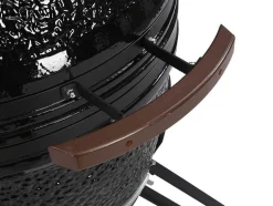 Vente-unique Buitenkeuken-Kamado-Houtskoolbarbecue Van Keramiek En Bamboe 67 X 85 X 120 Cm - Ayumi