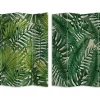 OZAIA Kamerscherm-Kamerscherm Bedrukt 4 Delen Tropische Bladeren Greeny - 161 X 180 Cm