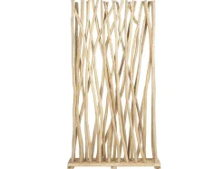 OZAIA Kamerscherm-Kamerscherm Van Teakhout - B100 X D25 X H180 Cm - Naturel - Gayana