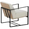 Vente-unique Relaxfauteuil-Kansas Fauteuil Offwhite.