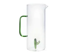OZAIA Tafelservies-Karaf + Set Van 4 Glazen Met Cactus - Puntia