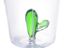 OZAIA Tafelservies-Karaf + Set Van 4 Glazen Met Cactus - Puntia