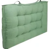 OZAIA Tuindecoratie-Katoenen Paletkussen - 80 X 120 X 12 Cm - Groen - Baila