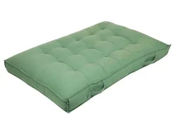 OZAIA Tuindecoratie-Katoenen Paletkussen - 80 X 120 X 12 Cm - Groen - Baila