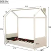 ModernLuxe Fluwelen Bed-Kinderhutbed 90X200Cm In Fluweel - Lattenbodem - Beige