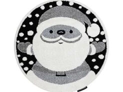 RugsX Decoratieobject Voor Binnen-Kindertapijt Joy Rond , Santa Sinterklaas Voor Kinderen - Structuree Cercle 140 Cm