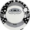 RugsX Decoratieobject Voor Binnen-Kindertapijt Joy Rond , Santa Sinterklaas Voor Kinderen - Structuree Cercle 160 Cm