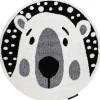 RugsX Tapijt Rond-Kindertapijt Joy Rond , Teddy Beertje, Voor Kinderen - Structureel, Cercle 160 Cm