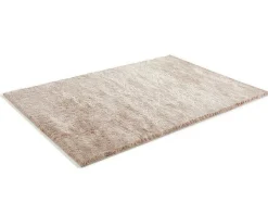 OZAIA Tapijt Hoogpolig-Kleed Shaggy Dolce Taupe Met Beige Weerschijn - Polyester - 120*170 Cm