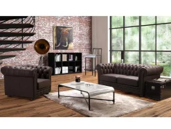 OZAIA Woonkamertapijt-Kleed Shaggy Dolce Taupe Met Beige Weerschijn - Polyester - 160*230 Cm