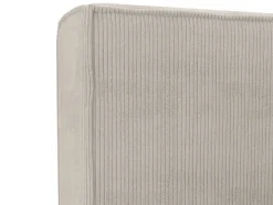 PASCAL MORABITO Tweepersoonsbed-Kofferbed 180 X 200 Cm - Corduroy - Beige - Timano - Van