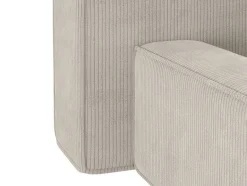 PASCAL MORABITO Tweepersoonsbed-Kofferbed 180 X 200 Cm - Corduroy - Beige - Timano - Van