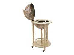 Vente-unique Keukenaccessoire En -Opbergruimte-Kogelstang Mcw-D83 Rolstang, Natuurlijk Bruin