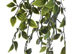OZAIA Kunstplant-Kunsthangplant Met Pot Van Keramiek - H70 X L20 Cm - Groen - Bahiana