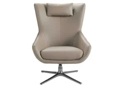 Angel Cerda Fauteuil Kunstleer-Kunstlederen Draaistoel Met Kussen 5044