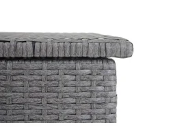 Vente-unique Tuinopslag-Kussenbox Van Polyrattan Mcw-D88 Iii, Basic Grijs, 51X100X50Cm 170L
