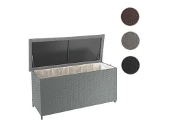 Vente-unique Tuinopslag-Kussenbox Van Polyrattan Mcw-D88 Iii, Premium Grijs, 63X135X52Cm 320L