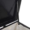 Vente-unique Tuinopslag-Kussenbox Van Polyrattan Mcw-D88 Iii, Premium Zwart, 51X115X59Cm 250L