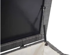 Vente-unique Tuinopslag-Kussenbox Van Polyrattan Mcw-D88 Iii, Premium Grijs, 51X100X50Cm 170L