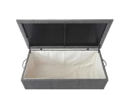 Vente-unique Tuinopslag-Kussenbox Van Polyrattan Mcw-D88 Iii, Premium Grijs, 51X100X50Cm 170L