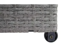 Vente-unique Tuinopslag-Kussenbox Van Polyrattan Mcw-D88 Iii, Premium Grijs, 80X160X94Cm 950L