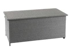 Vente-unique Tuinopslag-Kussenbox Van Polyrattan Mcw-D88 Iii, Premium Grijs, 51X115X59Cm 250L