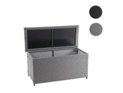 Vente-unique Tuinopslag-Kussenbox Van Polyrattan Mcw-D88 Iii, Basic Grijs, 63X135X52Cm 320L